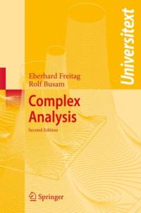Complex Analysis av Rolf Busam