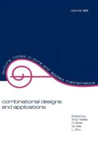 Combinatorial Designs and Applications av W.D. Wallis