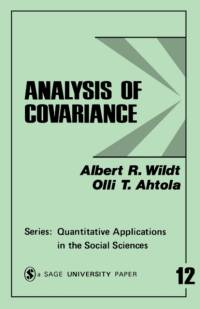 Analysis of Covariance av Albert R. Wildt