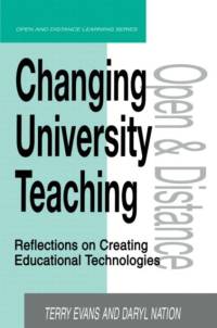 Changing University Teaching av Terry Evans