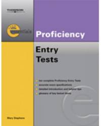 Exam Essentials Practice Tests: Cambridge English Proficiency Entry Test av Mary Stephens