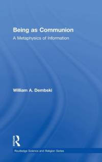 Being as Communion av William A. Dembski