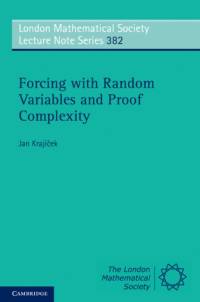 Forcing with Random Variables and Proof Complexity av Jan (Charles University Krajicek