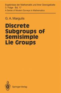 Discrete Subgroups of Semisimple Lie Groups av Gregori A. Margulis