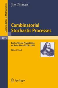 Combinatorial Stochastic Processes av Jim Pitman