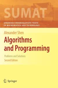 Algorithms and Programming av Alexander Shen