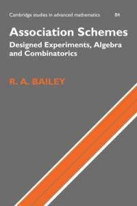 Association Schemes av R. A. (Queen Mary University of London) Bailey