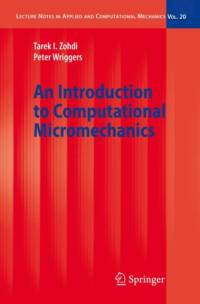 An Introduction to Computational Micromechanics av Peter Wriggers