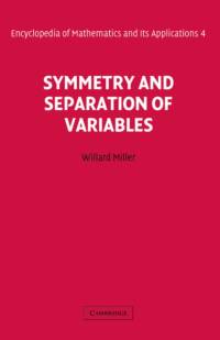 Symmetry and Separation of Variables av Willard Miller