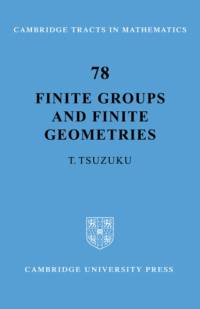 Finite Groups and Finite Geometries av T. Tsuzuku