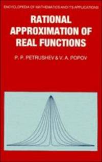 Rational Approximation of Real Functions av P. P. Petrushev