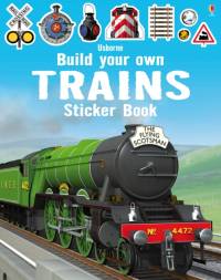 Build Your Own Trains Sticker Book av Simon Tudhope