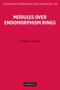 Modules over Endomorphism Rings av Theodore G. (Fordham University Faticoni