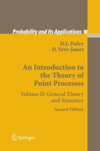 An Introduction to the Theory of Point Processes av David Vere-Jones
