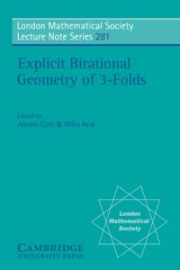 Explicit Birational Geometry of 3-folds