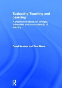 Evaluating Teaching and Learning av David (University of Hong Kong Kember