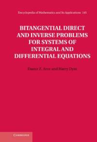 Bitangential Direct and Inverse Problems for Systems of Integral and Differential Equations av Damir Z. Arov