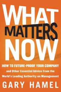 What Matters Now av Gary Hamel