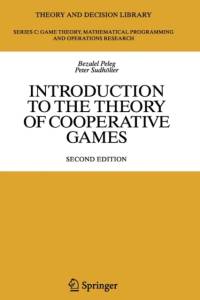 Introduction to the Theory of Cooperative Games av Bezalel Peleg