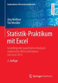 Statistik-Praktikum Mit Excel av Tilo Wendler
