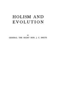 Holism and Evolution av Jan Christiaan Smuts