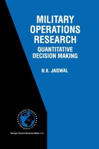 Military Operations Research av N.K. Jaiswal