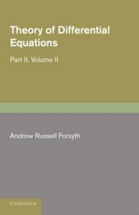 Theory of Differential Equations av Andrew Russell Forsyth