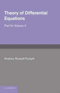 Theory of Differential Equations av Andrew Russell Forsyth
