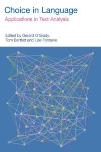 Choice in Language av Gerard O'Grady