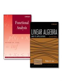 Linear Algebra and Its Applications, 2e + Functional Analysis Set av Peter D. (New York University) Lax