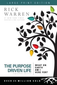 The Purpose Driven Life Large Print av Rick Warren