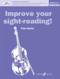 Improve your sight-reading! Double Bass Grades 1-5 av Paul Harris