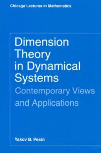 Dimension Theory in Dynamical Systems av Yakov B. Pesin