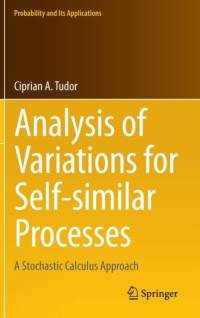 Analysis of Variations for Self-similar Processes av Ciprian Tudor
