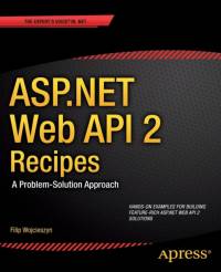 ASP.NET Web API 2 Recipes av Filip Wojcieszyn