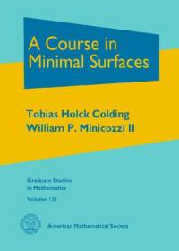 A Course in Minimal Surfaces av Tobias Holck Colding