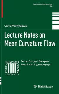 Lecture Notes on Mean Curvature Flow av Carlo Mantegazza
