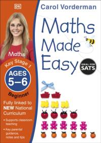 Maths Made Easy: Beginner, Ages 5-6 (Key Stage 1) av Carol Vorderman