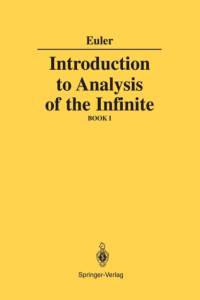Introduction to Analysis of the Infinite av Leonhard Euler