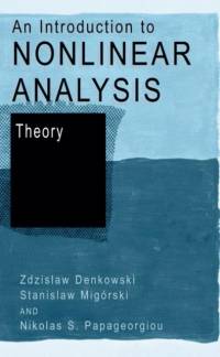 An Introduction to Nonlinear Analysis: Theory av Zdzislaw Denkowski