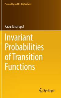 Invariant Probabilities of Transition Functions av Radu Zaharopol