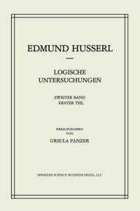 Logische Untersuchungen av Edmund Husserl