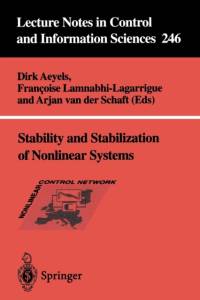 Stability and Stabilization of Nonlinear Systems av Arjan van der Schaft