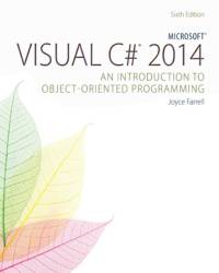 MicrosoftA® Visual C# 2015 av Joyce Farrell