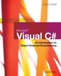 Microsoft Visual C#: An Introduction to Object-Oriented Programming av Joyce Farrell