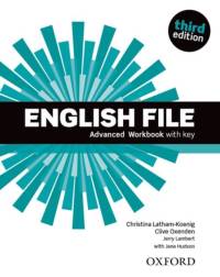 English File: Advanced: Workbook with Key av Oxenden