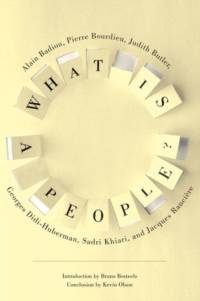 What Is a People? av Alain Badiou