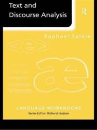 Text and Discourse Analysis av Raphael Salkie