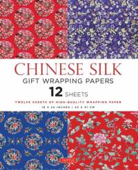 Chinese Silk Gift Wrapping Papers - 12 Sheets av Tuttle Publishing