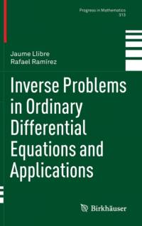 Inverse Problems in Ordinary Differential Equations and Applications av Jaume Llibre
